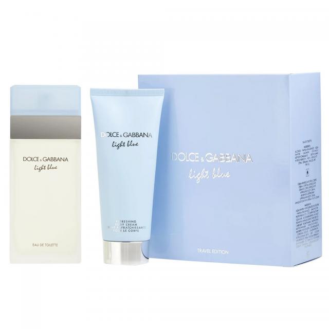 D&g light blue gift set 100ml sale